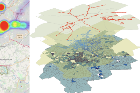 Images of detailed maps